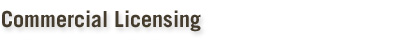 Commercial Licensing